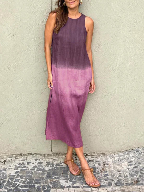 Milan | Elegante vestido largo en tonos veraniegos