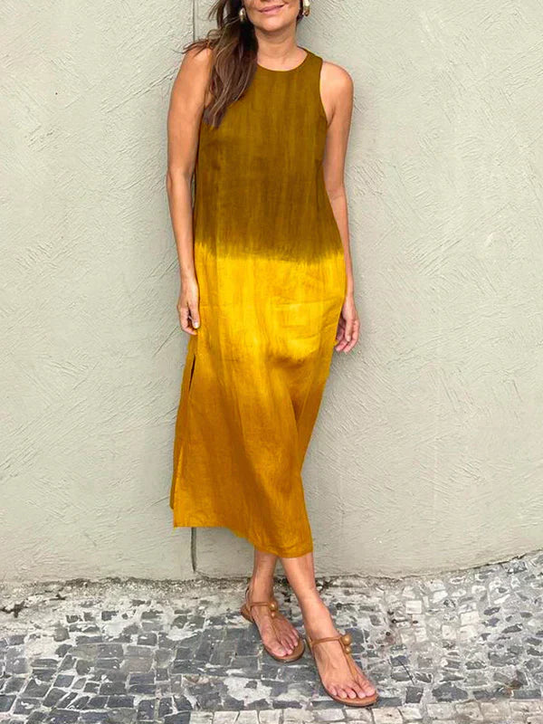 Milan | Elegante vestido largo en tonos veraniegos