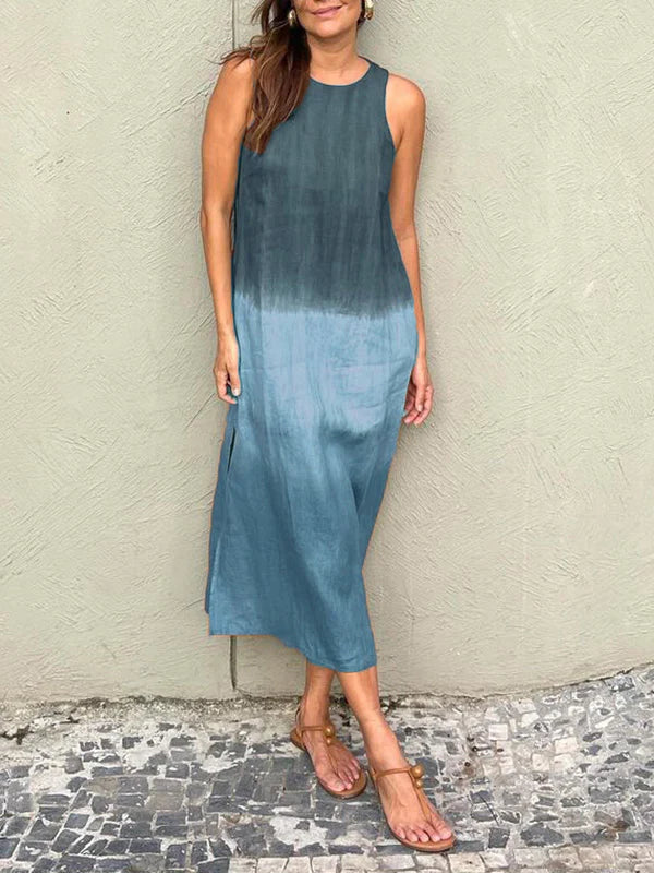 Milan | Elegante vestido largo en tonos veraniegos