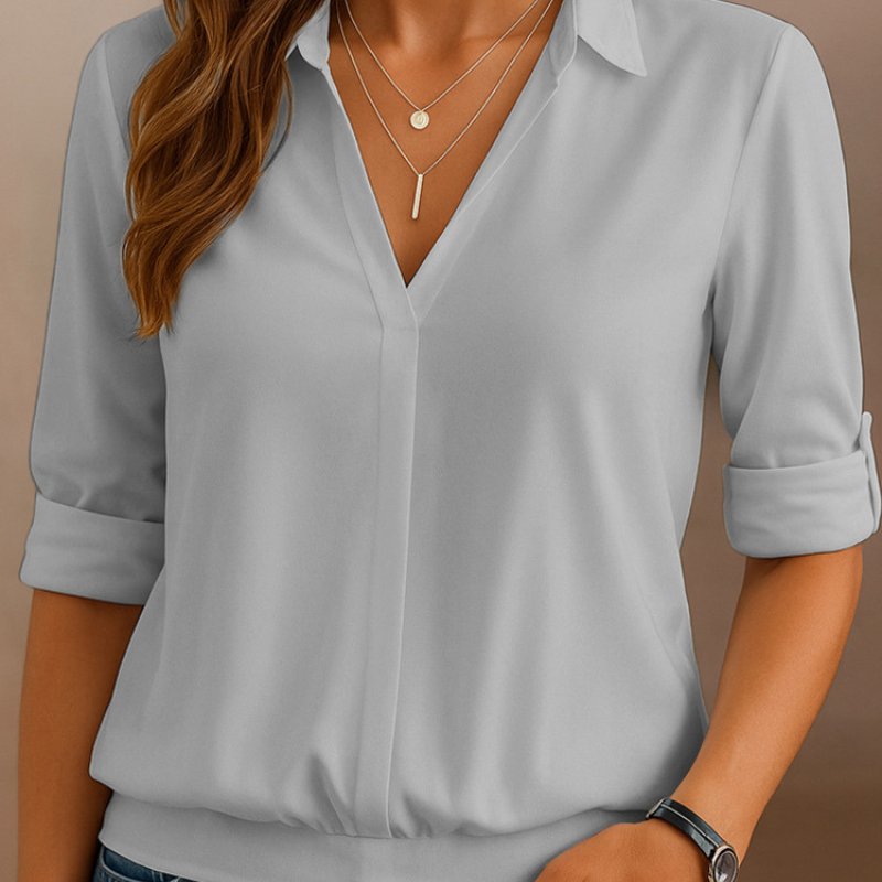 Nora | Elegante Blusa con escote en V