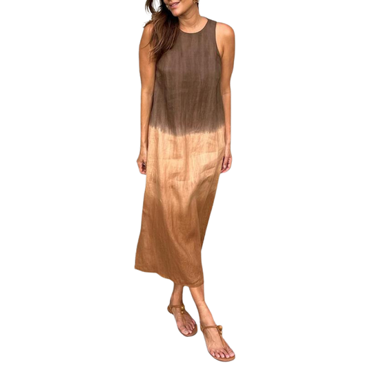 Milan | Elegante vestido largo en tonos veraniegos