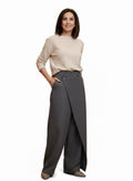 Julia | Pantalones de pierna ancha con corte fluido