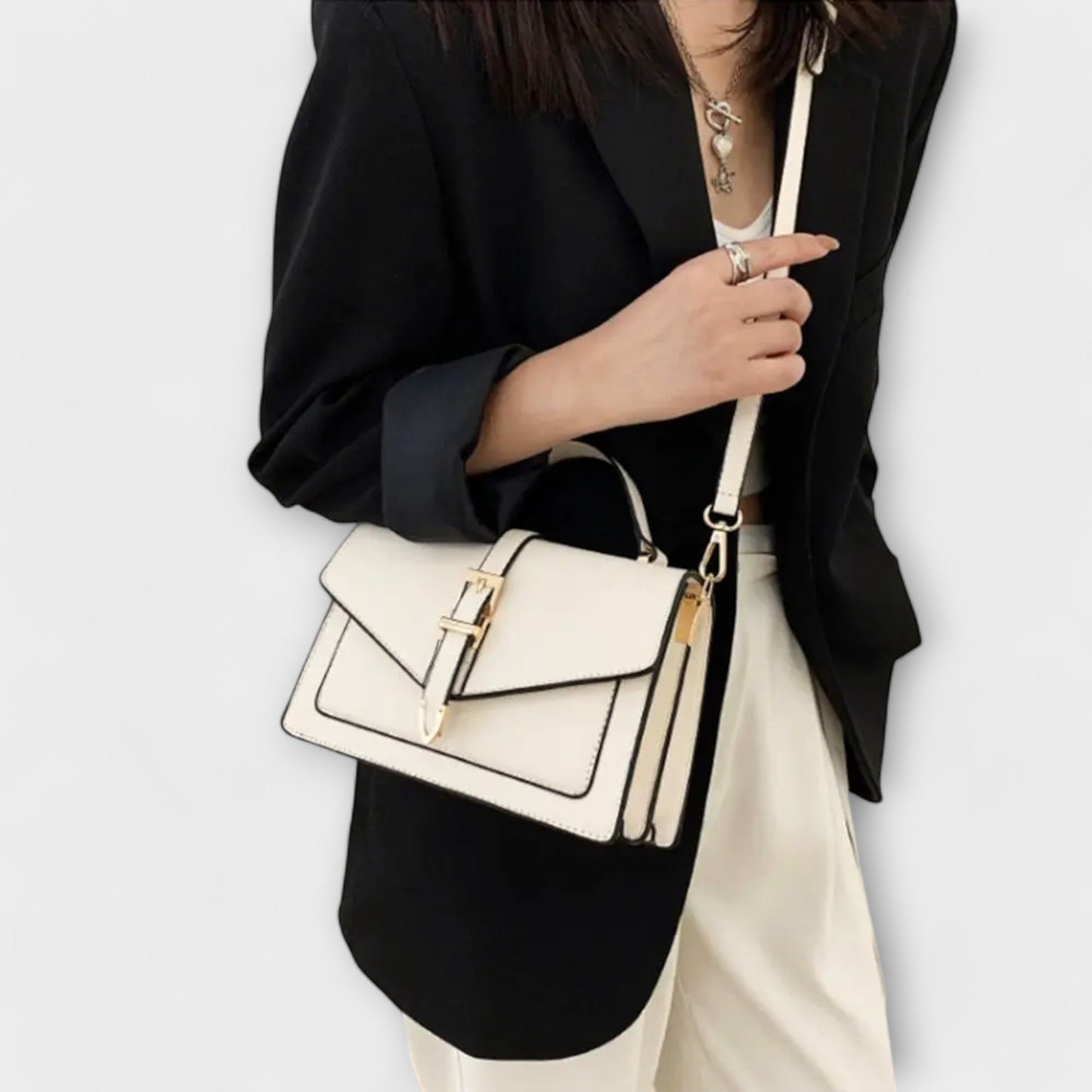 Laura | Bolso de hombro clásico