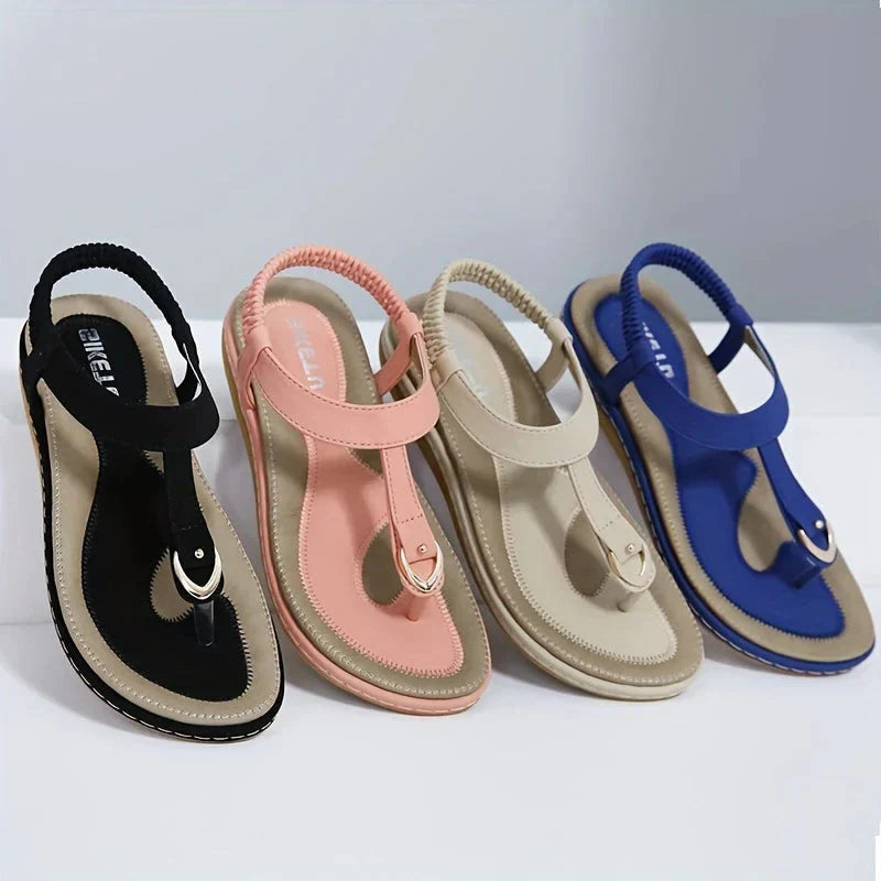 Sandalias con suela de espuma blanda