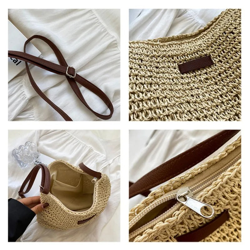 Valentina | Bolso trenzado elegante