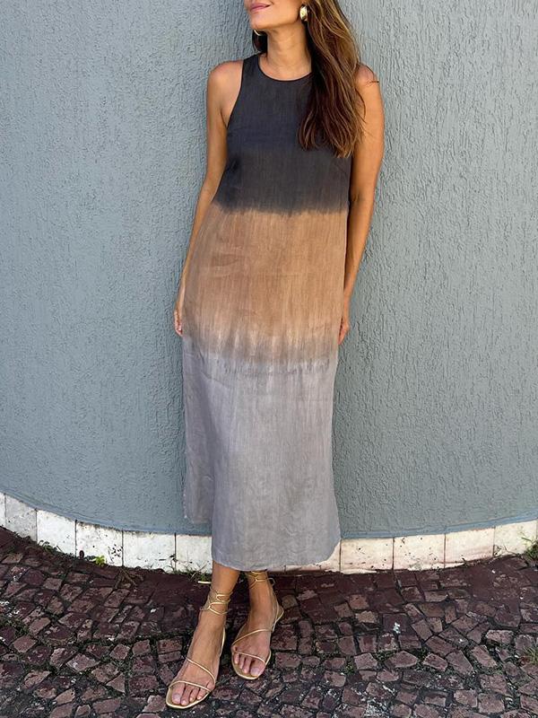 Milan | Elegante vestido largo en tonos veraniegos